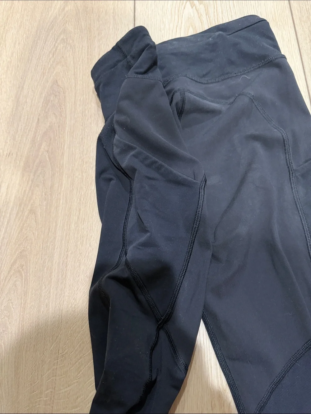 Lululemon Black High-Waist Speed Up Leggings